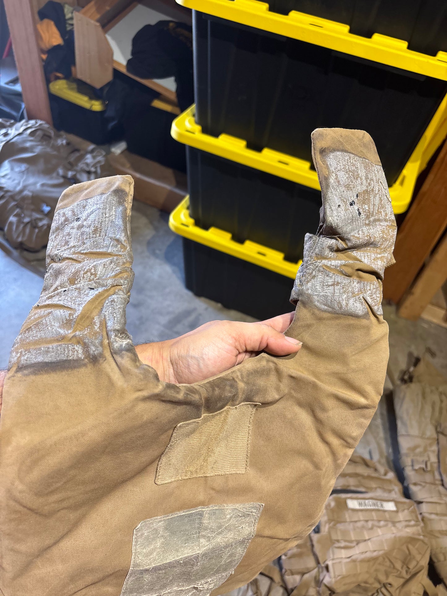 Duct Tape Residue (per strap) will be added on if applicable by ACG