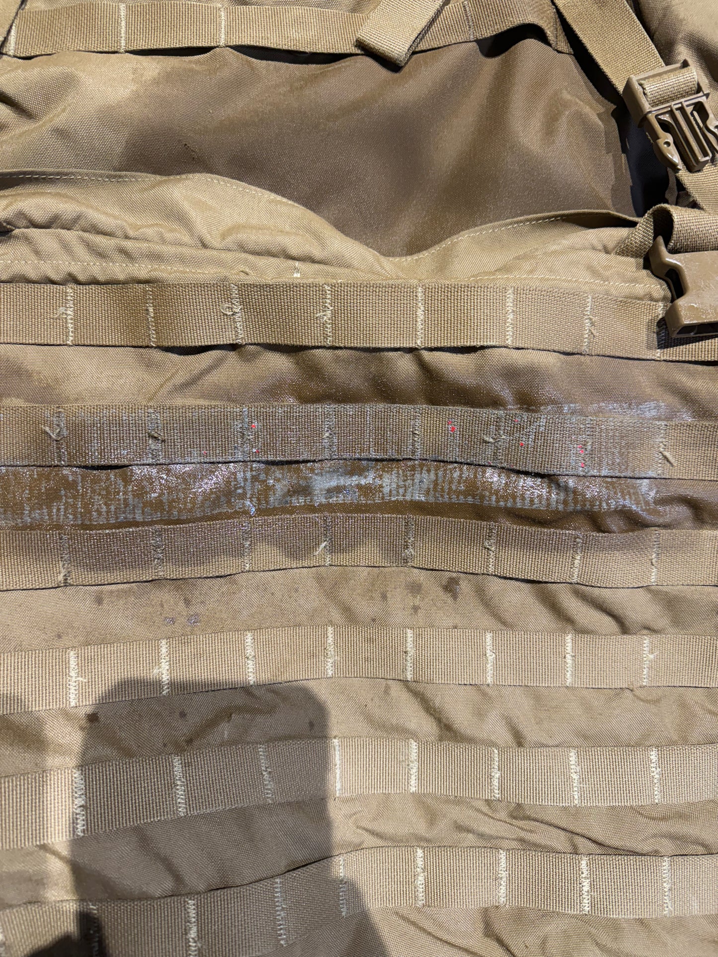 Duct Tape Residue (per strap) will be added on if applicable by ACG
